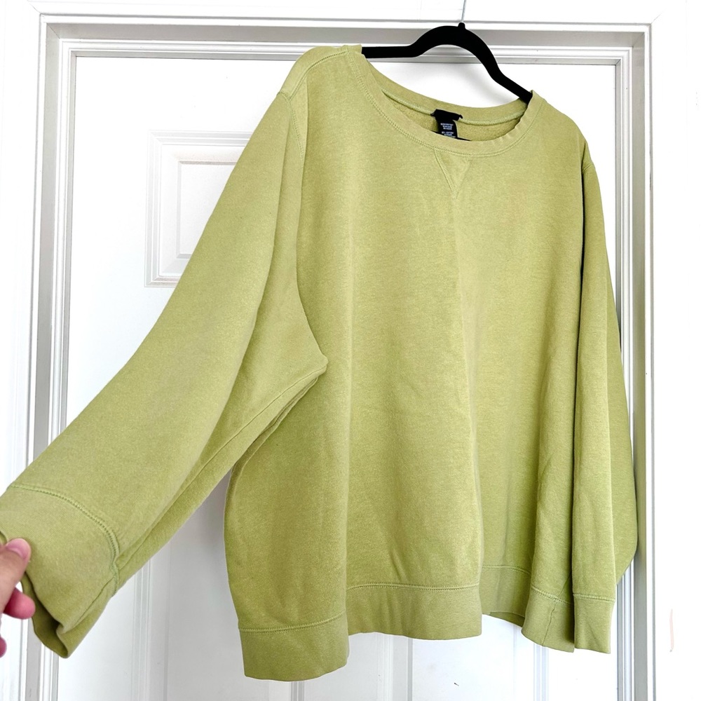Lime Green Crew Neck